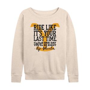 Женская футболка с длинным рукавом Yellowstone, как в прошлый раз, из мягкого френч терри Licensed Character, белый