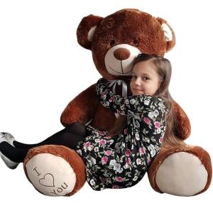 Большой плюшевый мишка XXL 160см - КОРИЧНЕВЫЙ Odol-Plusz
