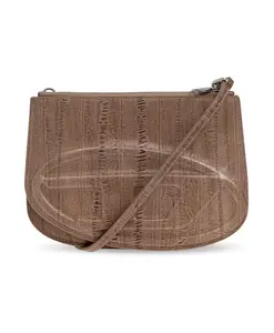 Сумка через плечо Diesel, коричневый