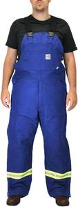 Carhartt мужские 101628 огнестойкие полосатые комбинезоны из утиной ткани - с утепленной подкладкой, Royal Blue