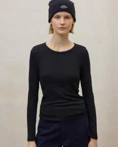Женская футболка с длинным рукавом и круглым вырезом Ecoalf, черный
