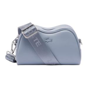 LACOSTE Миниатюрная женская сумка через плечо из коровьей кожи светло-голубого цвета, Light Blue