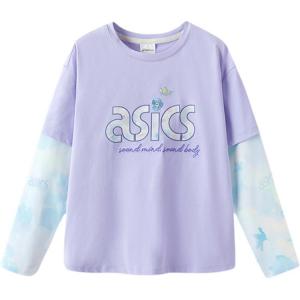 Детская футболка ASICS, фиолетовый