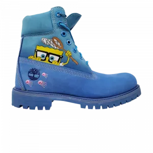 Ботинки водонепроницаемые SpongeBob SquarePants x Timberland Premium 6 Inch, синий