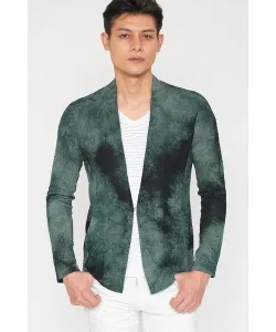 Кардиган с полосками и крапинками TORNADO MART, цвет Green