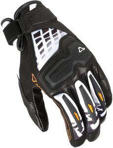 Мотоциклетные перчатки Macna haros, White/Orange/Black