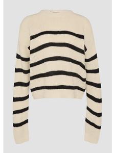 Вязаный свитер цвета 80G0_светло-бежевый QS