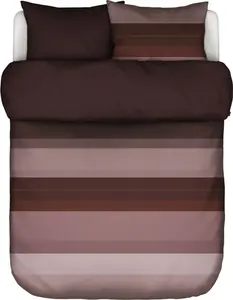 Комплект постельного белья из сатина Kiya, цвет баклажан, размер 200x220+2/80x80 AL Marc O'Polo