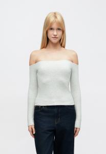 Топ Abercrombie & Fitch Long sleeved top, Grey