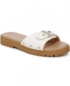 Женские сандалии Think Iconic I9881S2100, белые кожаные, без шнурков, модель HAWK163 Dr. Scholl'S