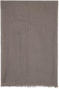 Rick Owens Серый храмовый песочный мега-шарф