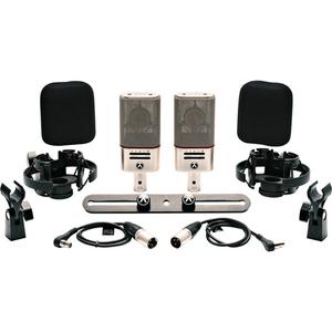 Austrian Audio OC818 Dual Set Плюс Многодиапазонный конденсаторный микрофон с большой диафрагмой (Подходящая пара, серебристый)