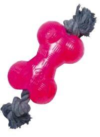 Gloria Pets TPR кость с веревкой 14 см Gloria Pets