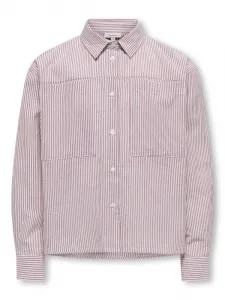 Блузка kogsmilla на пуговицах Only Girls, Rose Brown