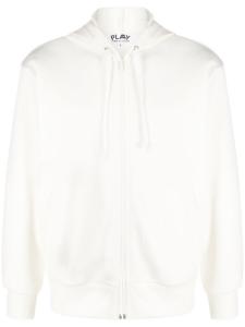 Comme Des Garçons Play худи из коллаборации с the Artist Invader, белый