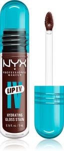 Длительный увлажняющий блеск для губ NYX Professional Makeup Lip IV, 05 - MOCHA ME WET 5 ml
