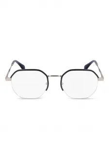 Очки в геометричной оправе Paul Smith, серебристый