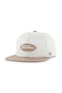 Хлопковая бейсболка MLB New York Yankees 47 Brand, белый