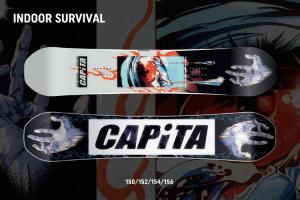 Сноуборд Capita Birds of a Feather Park для паркового катания, дизайн Indoor Survival, 150 см