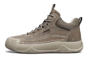Износостойкие полувысокие походные ботинки мужские Jeep, космический серый