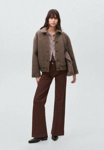 Зимняя куртка Mango Kids TEEN, Brown