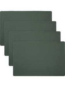 Erwin Müller Набор салфеток под тарелки, 4 шт , цвет Lagoa, оттенок шалфея