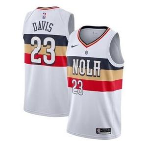 Футболка заработали издание nba anthony davis city edition swingman джерси Nike, белый