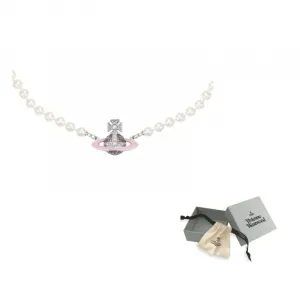Vivienne Westwood Жемчужное ожерелье Silver