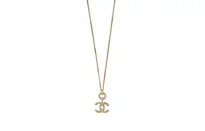CHANEL Двойная цепь Metal Necklaces унисекс Gold