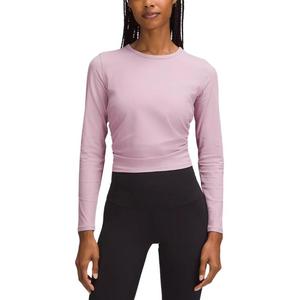 Футболка All It Takes Crop Top Women's Lululemon, розовый