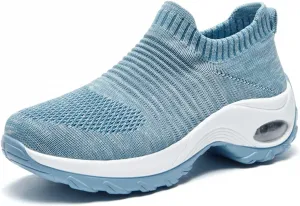 Ортопедическая поддерживающая обувь для женщин - облегчение боли для стоп и суставов Vauxhaller, синий