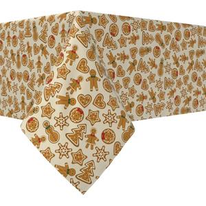 Прямоугольная скатерть, 100% хлопок, 60х120 дюймов, для выпечки пряников.