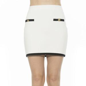 Женская трикотажная мини-юбка Denver Alexia Admor, белый