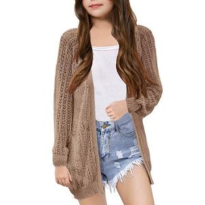 Детский легкий кардиган с длинным рукавом в стиле бохо Maxxis Merch, Apricot