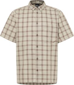 Спортивная рубашка на пуговицах классического кроя JACK WOLFSKIN Planalto, бежевый