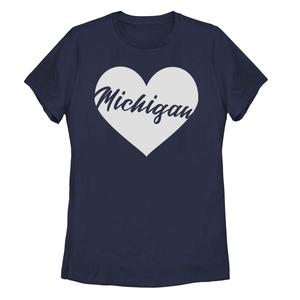 Футболка с рисунком Michigan Heart для юниоров