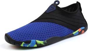 Водные тапочки для мужчин для плавания, пляжа, бассейна, водных видов спорта, быстросохнущие, для босоногого ныряния, серфинга и прогулок Chuumee, синий
