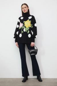 Свитер из шерстяной смеси Medicine, черный