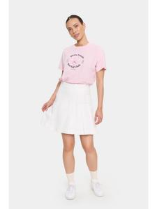 Футболка JeneenSZ свободного кроя в цвете Pink-a-boo SAINT TROPEZ