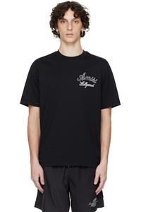 Черная футболка «AMIRI Hollywood»