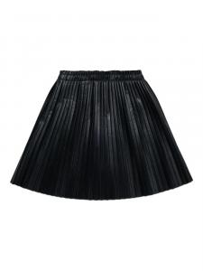 MM6 Maison Margiela Kids плиссированная юбка, черный