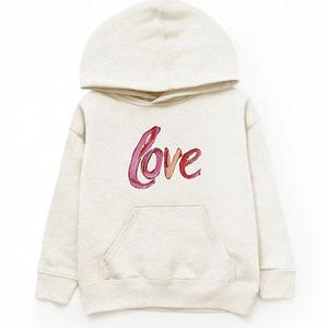 Худи Love cursive paint с молодежным принтом The Juniper Shop, Natural
