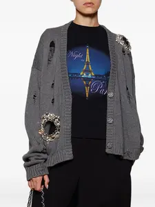 Футболка «Ночь в Париже» VETEMENTS, черный