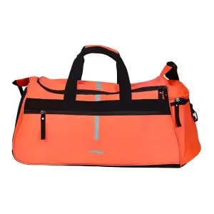 Li-Ning Polyester Handbag, Shoulder Bag, Crossbody Bag Regular Unisex Neon Orange