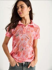 Рубашка Bianco Lucci, розовый/малиновый/темно-розовый