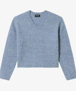 Свитер «Флоренс» Apc, цвет Melange Blue