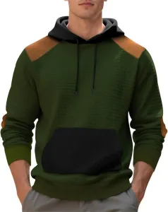 Мужской повседневный свитшот с капюшоном, легкий и свободный