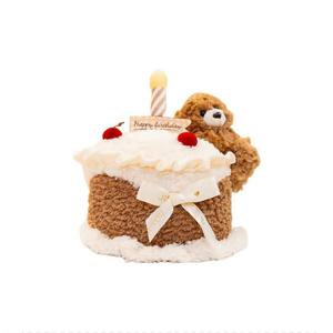 Плюшевая кукла Heart Bear Cake OUYIN