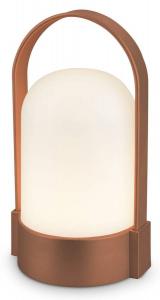 Настольная лампа на батарейках Briloner 7544013, медь