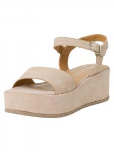 Tamaris Сандалии из замши цвета слоновой кости